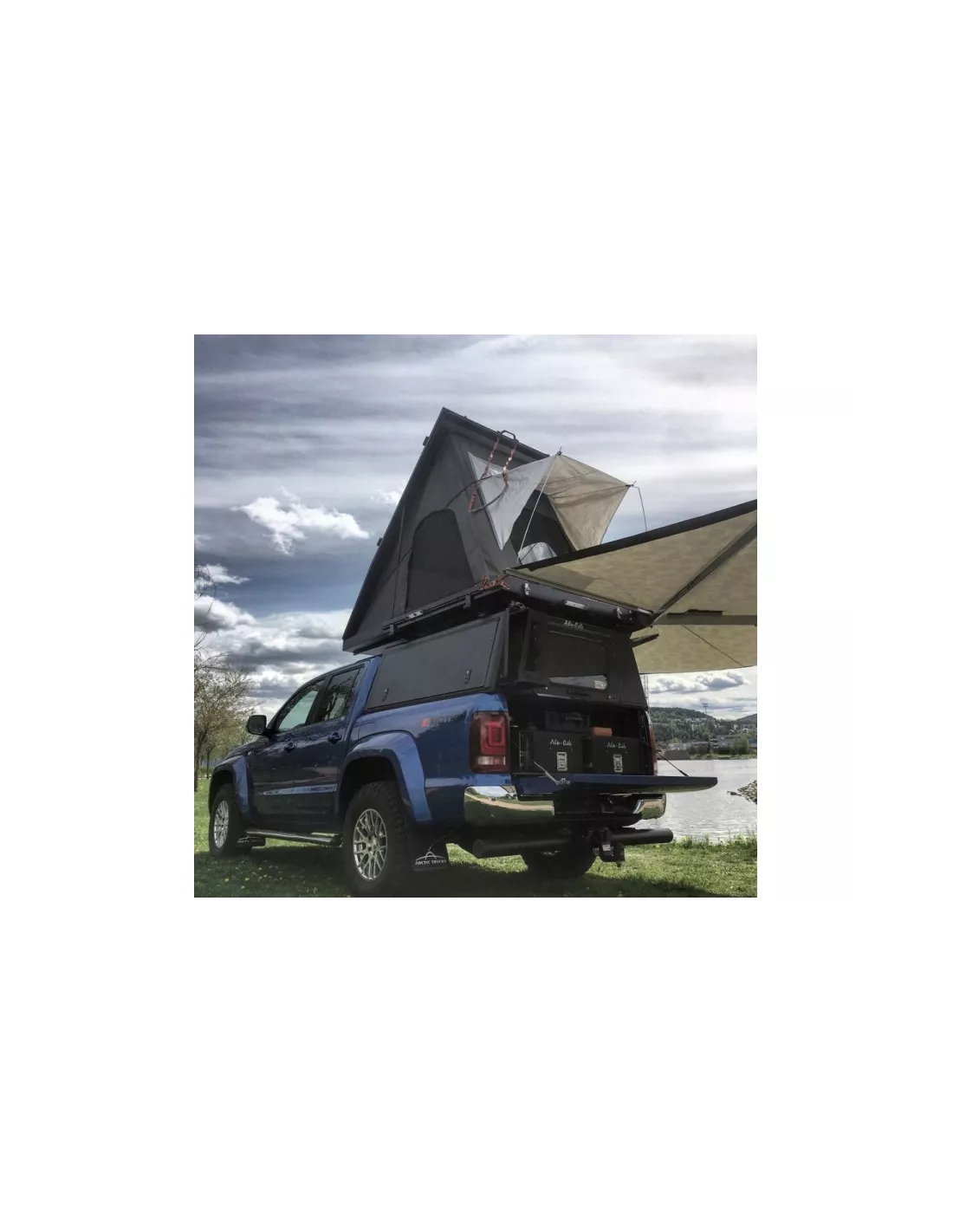 Hardtop Adventure noir lisse Volkswagen Amarok 2010-2022 double