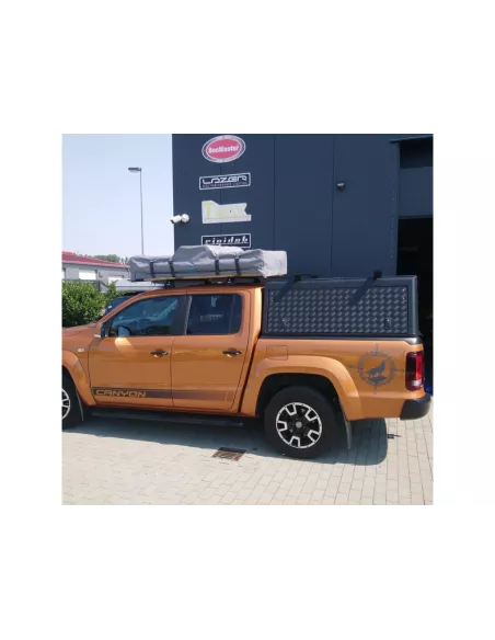 Hardtop Adventure noir strié Volkswagen Amarok 2010-2022 double