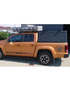 Hardtop Explorer noir strié Volkswagen Amarok 2010-2022 double cabine