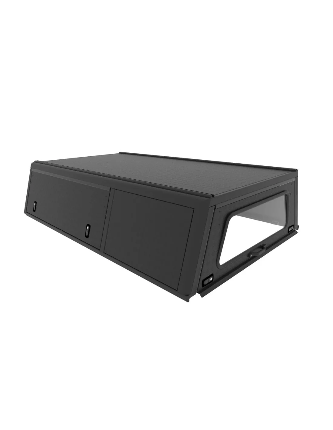 Hardtop Explorer noir / lisse Ford Ranger Simple Cabine 2012-2022