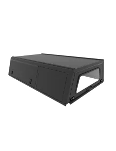 Hardtop Explorer noir / strié Toyota Hilux 2016+ Single Cab Alu-Cab