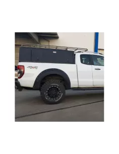 Hardtop Explorer noir lisse Ford Ranger super cab 2012-2022 Alu-Cab
