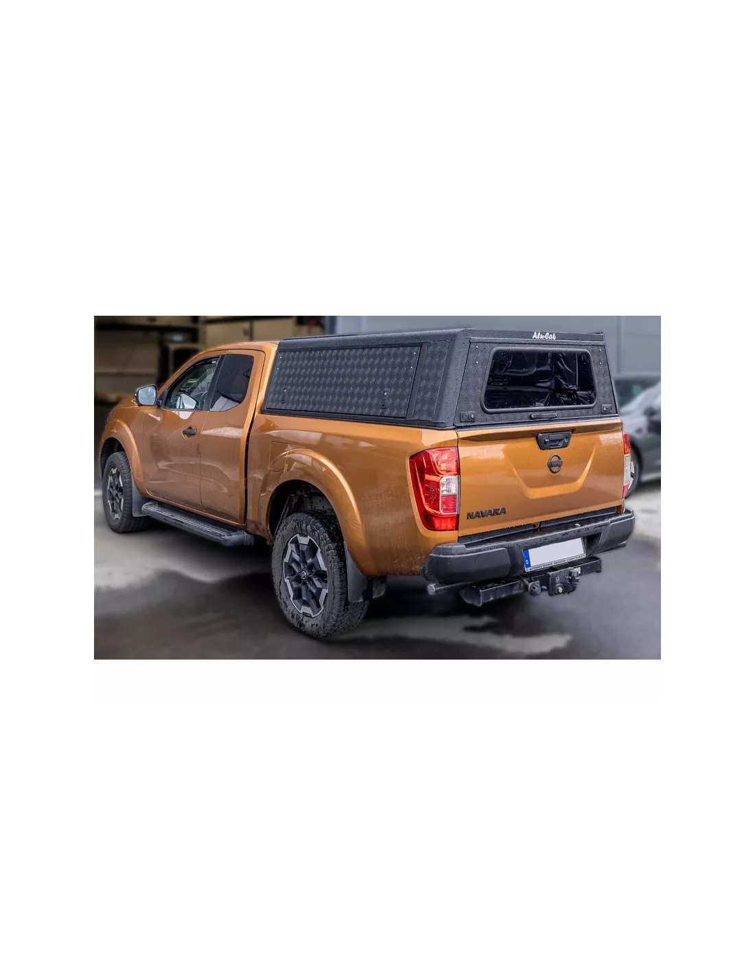 Hardtop Explorer Black Strie Nissan Navara 2016+ King-Cab Alu Cab Alu