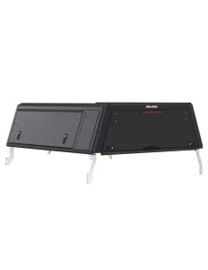 Hardtop Explorer Guard aluminium noir lisse Toyota Hilux Revo extra