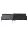 Hardtop Explorer Guard aluminium noir lisse Toyota Hilux Revo extra