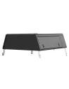 Hardtop Explorer Guard aluminium noir lisse Toyota Hilux Revo extra