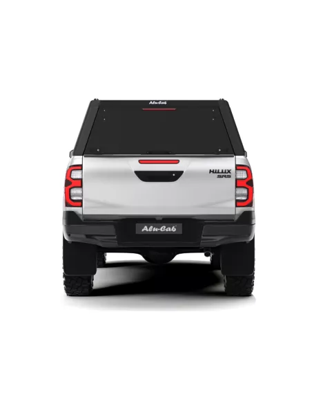 Hardtop Explorer Guard aluminium noir lisse Toyota Hilux Revo extra