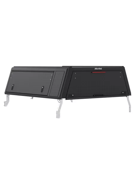 Hardtop Explorer Guard aluminium noir strié Toyota Hilux Revo extra