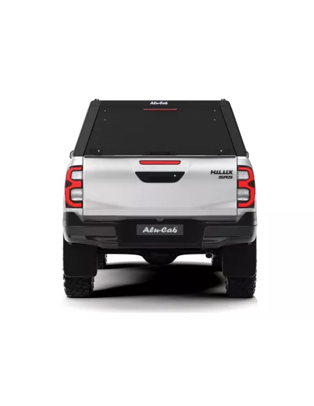 Hardtop Explorer Guard aluminium noir strié Toyota Hilux Revo extra