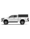 Hardtop Explorer Guard aluminium noir strié Toyota Hilux Revo extra