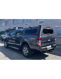 Hardtop Black Contour glatt mit Seitenfenster für Ford Ranger