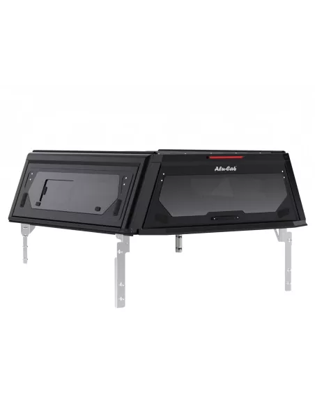 Hardtop Contour noir lisse avec fenêtre latérale Ford Ranger 2023+