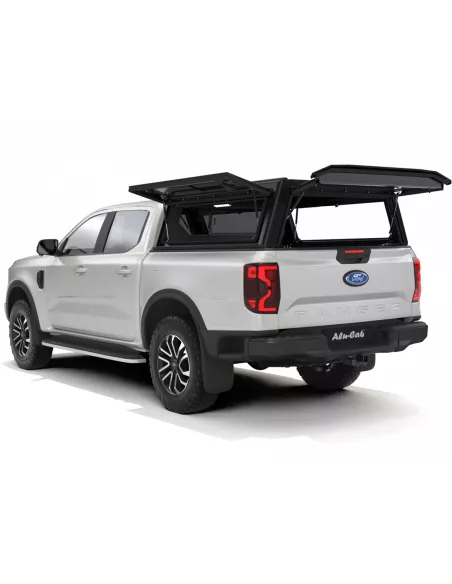 Hardtop Contour noir lisse avec fenêtre latérale Ford Ranger 2023+