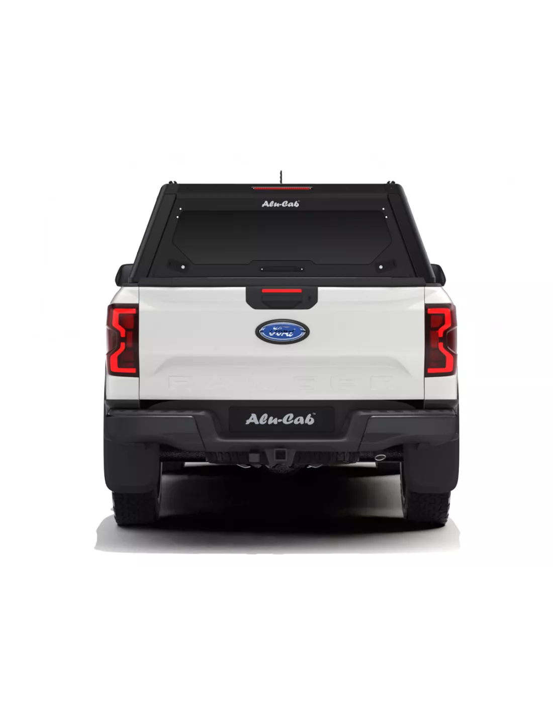Hardtop Contour noir lisse avec fenêtre latérale Ford Ranger 2023+