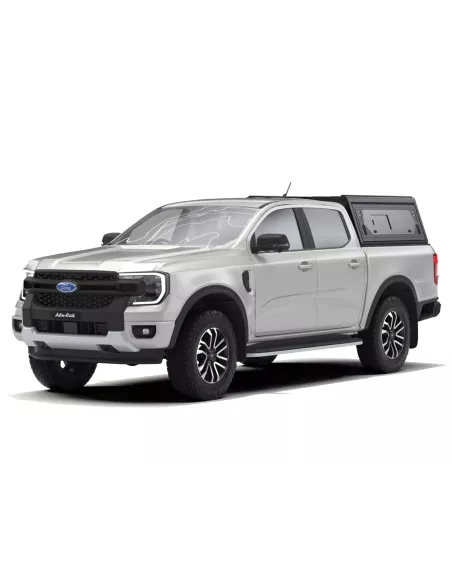 Hardtop Contour noir lisse avec fenêtre latérale Ford Ranger 2023+