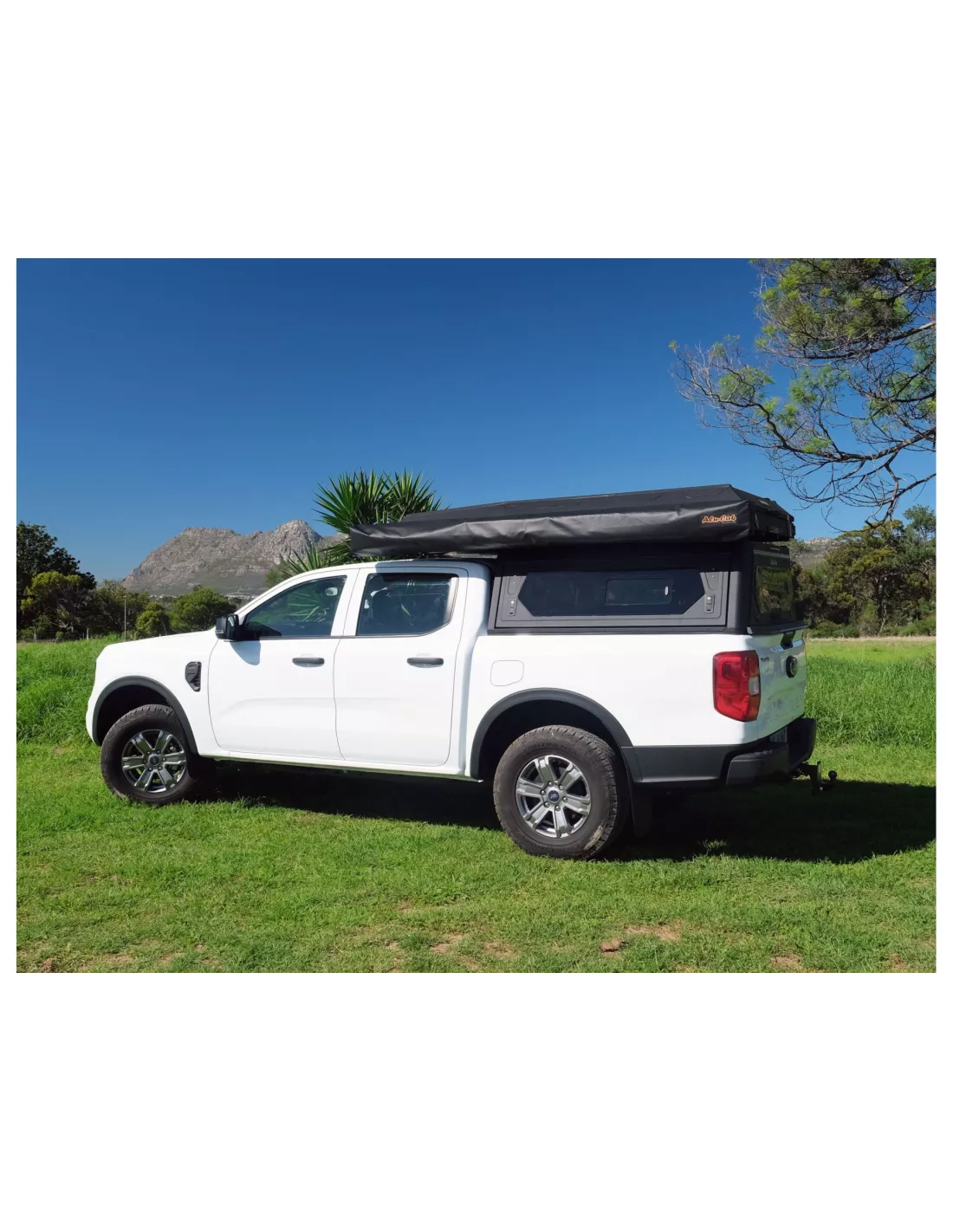 Hardtop Contour noir lisse avec fenêtre latérale Ford Ranger 2023+