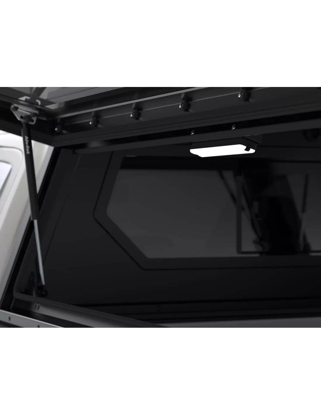 Hardtop Contour noir lisse avec fenêtre latérale Ford Ranger 2023+