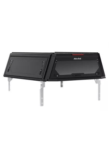 Hardtop Contour noir lisse sans fenêtre latérale Ford Ranger 2023+