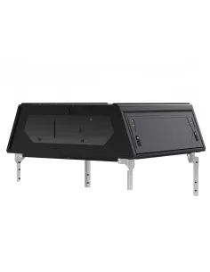 Hardtop zwarte contour glad zonder zijruit Ford Ranger 2023+ 2