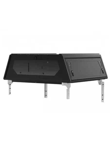 Hardtop Contour noir lisse sans fenêtre latérale Ford Ranger 2023+