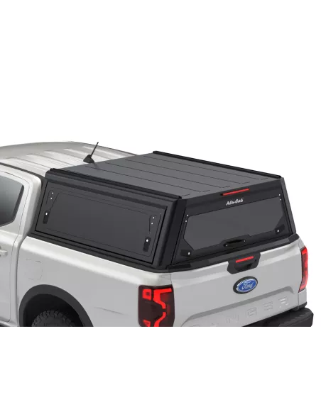 Hardtop Contour noir lisse sans fenêtre latérale Ford Ranger 2023+
