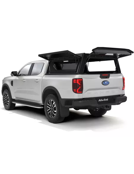 Hardtop Contour noir lisse sans fenêtre latérale Ford Ranger 2023+