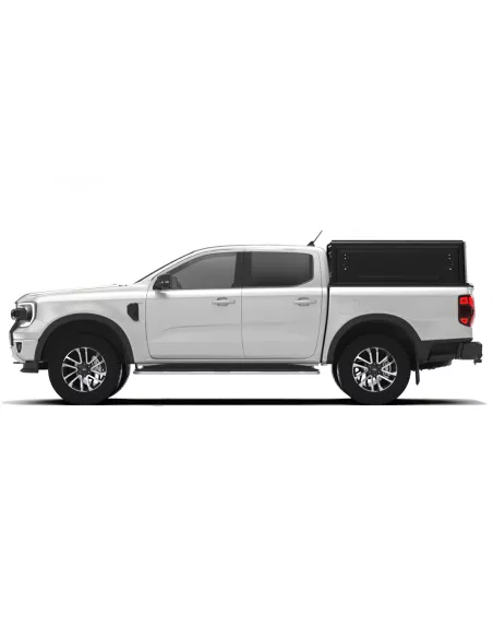Hardtop Contour noir lisse sans fenêtre latérale Ford Ranger 2023+