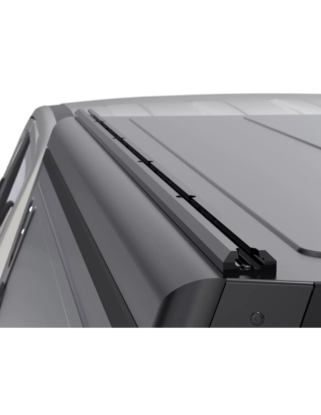 Hardtop Contour noir lisse sans fenêtre latérale Ford Ranger 2023+