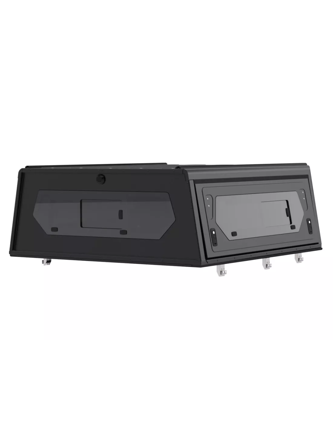 Hardtop Black Contour / Smooth with side window for Jeep Gladiator