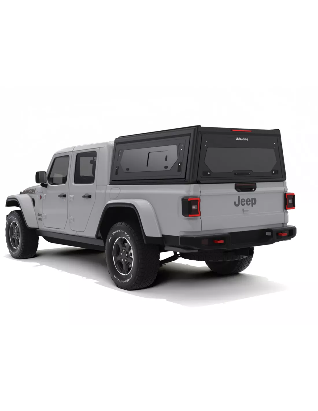 Hardtop Contour noir/ lisse avec fenêtre latérale pour Jeep Gladiator