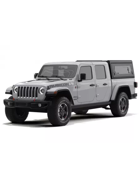 Hardtop Contour noir/ lisse avec fenêtre latérale pour Jeep Gladiator