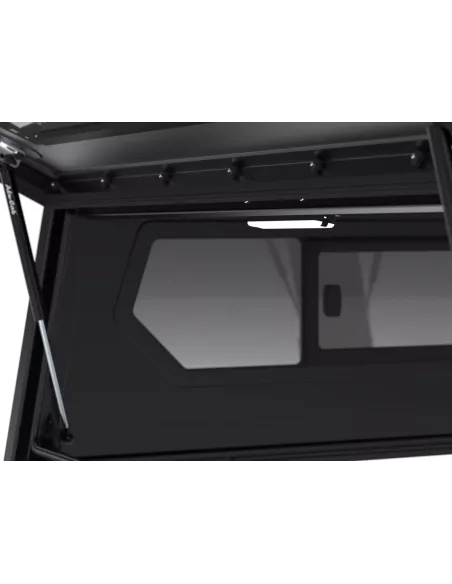Hardtop Contour noir/ lisse avec fenêtre latérale pour Jeep Gladiator