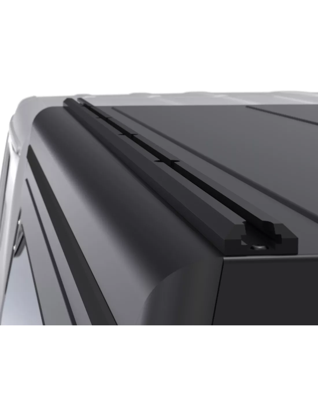 Hardtop Contour noir/ lisse avec fenêtre latérale pour Jeep Gladiator