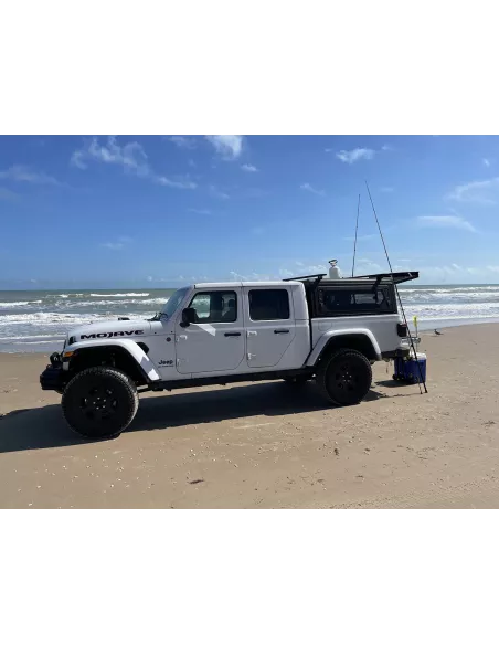 Hardtop Contour noir/ lisse avec fenêtre latérale pour Jeep Gladiator