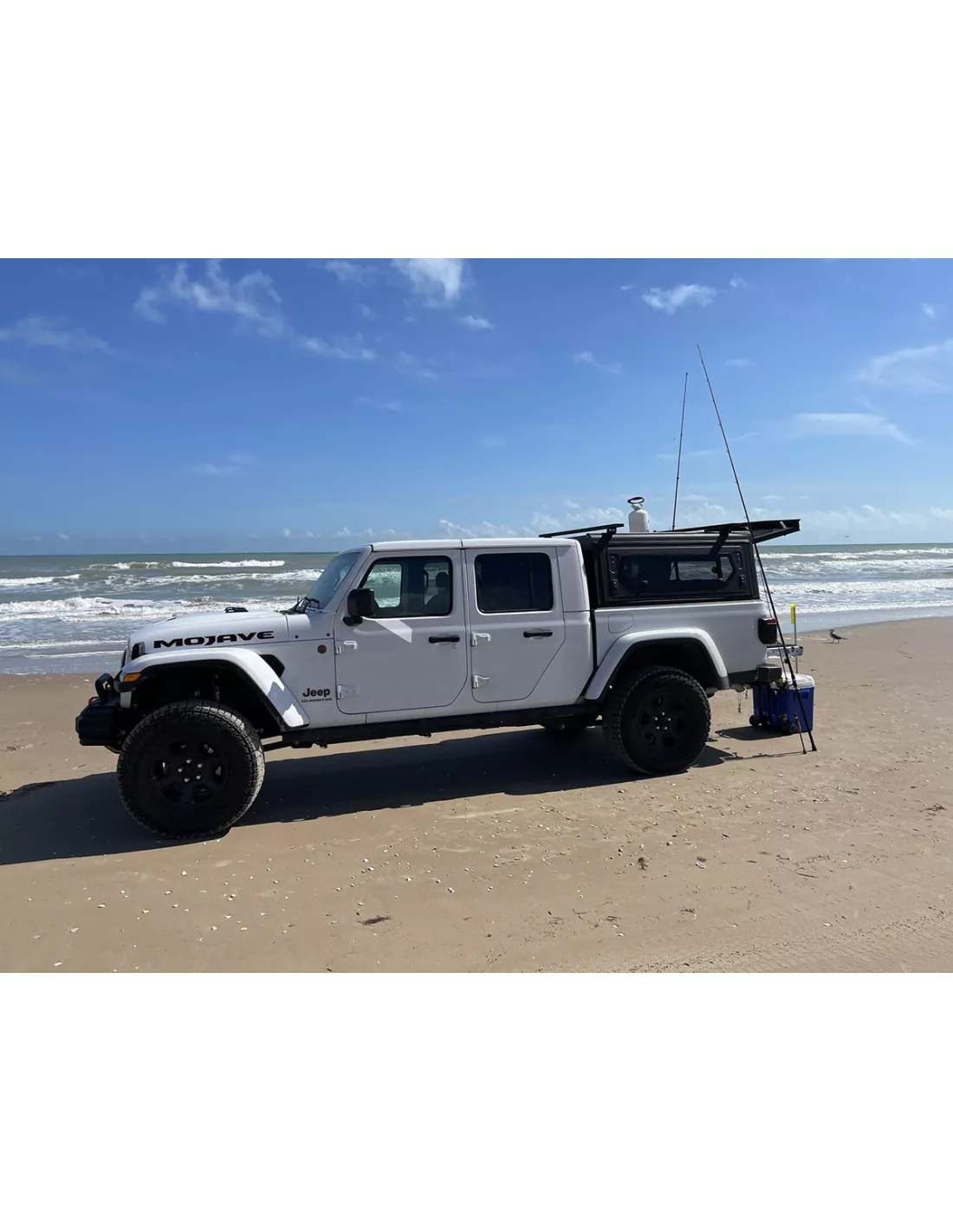 Hardtop Contour noir/ lisse avec fenêtre latérale pour Jeep Gladiator