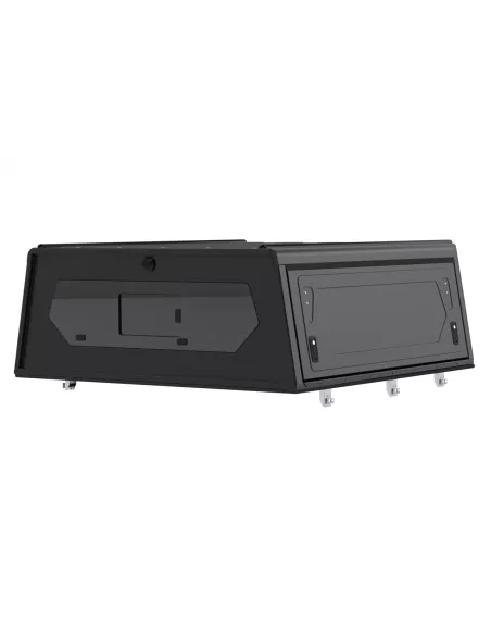 Hardtop Contour noir lisse sans fenêtre latérale pour Jeep Gladiator