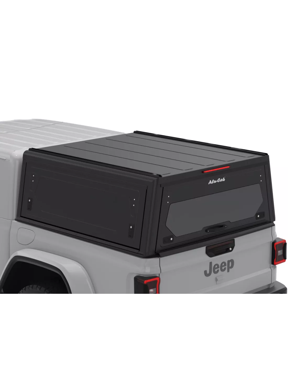Hardtop Contour noir lisse sans fenêtre latérale pour Jeep Gladiator