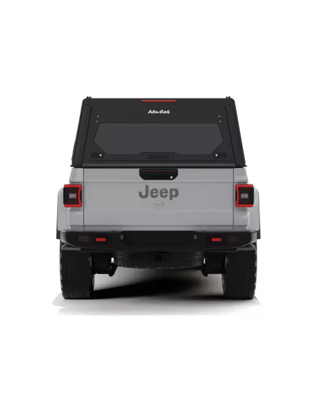 Hardtop Contour noir lisse sans fenêtre latérale pour Jeep Gladiator