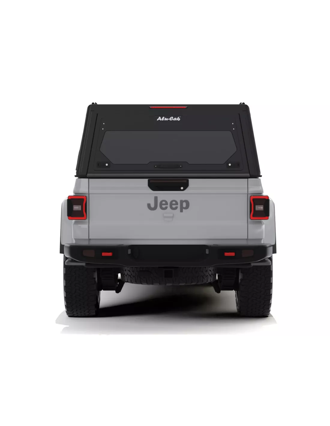 Hardtop Contour noir lisse sans fenêtre latérale pour Jeep Gladiator