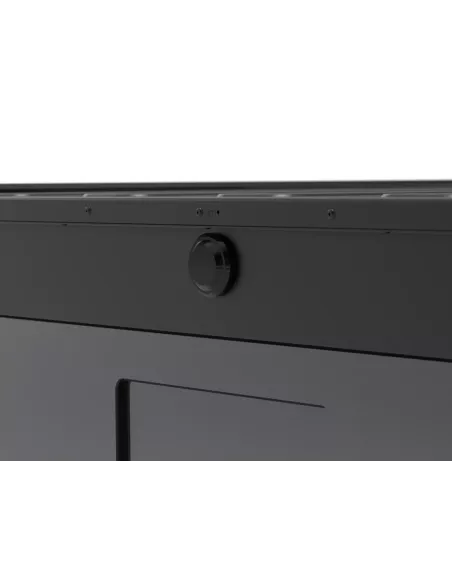 Hardtop Contour noir lisse sans fenêtre latérale pour Jeep Gladiator