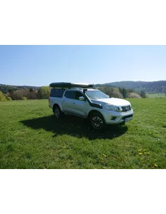 Hardtop Contour noir/ lisse sans fenêtre latérale pour Nissan Navara