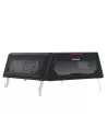 Hardtop Contour noir/ lisse avec fenêtre latérale pour Toyota Hilux