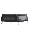 Hardtop Contour noir/ lisse avec fenêtre latérale pour Toyota Hilux
