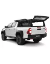 Hardtop Contour noir/ lisse avec fenêtre latérale pour Toyota Hilux