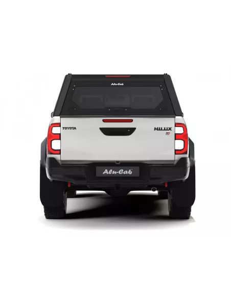 Hardtop Contour noir/ lisse avec fenêtre latérale pour Toyota Hilux