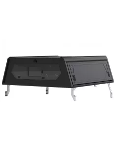 Hardtop Contour noir/ lisse sans fenêtre latérale pour Toyota Hilux 2
