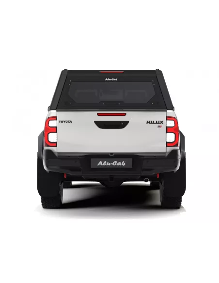 Hardtop Contour noir/ lisse sans fenêtre latérale pour Toyota Hilux