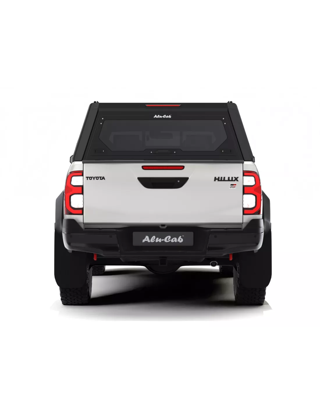 Hardtop Black Contour / Smooth ohne Seitenfenster für Toyota Hilux