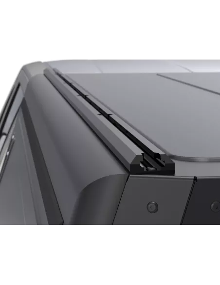 Hardtop Contour noir/ lisse sans fenêtre latérale pour Toyota Hilux