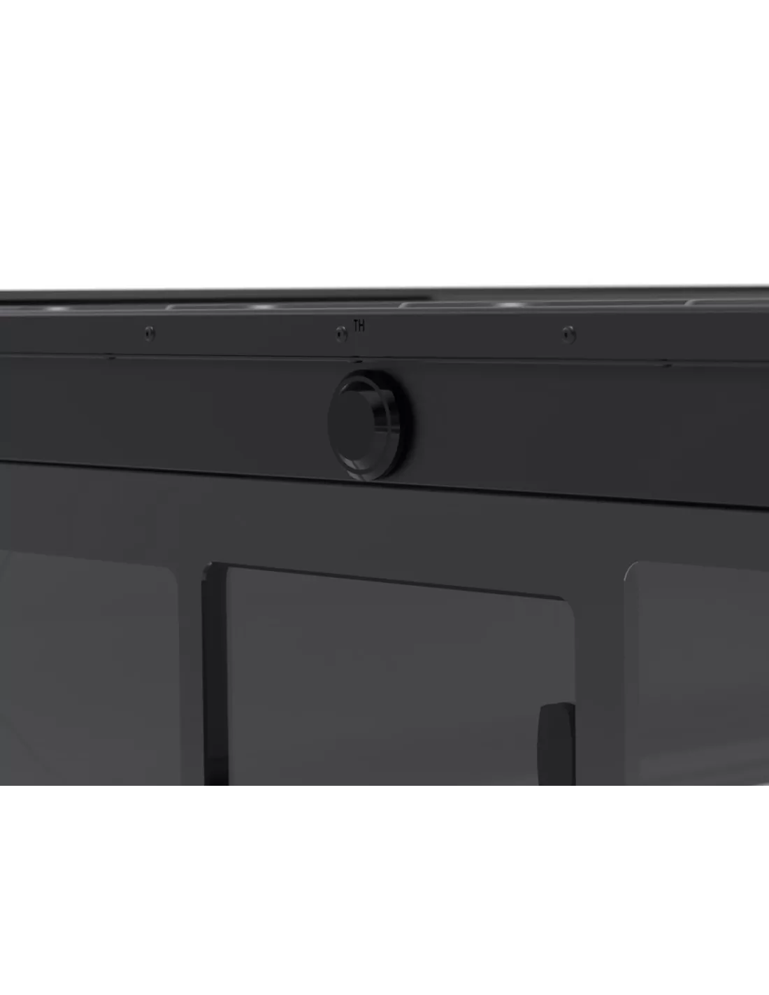 Hardtop Black Contour / Smooth ohne Seitenfenster für Toyota Hilux